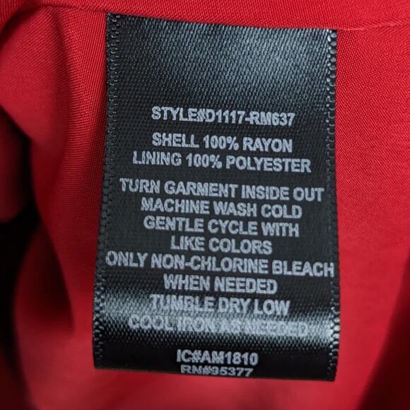 Sanctuary Girl On Fire Red Leopard Print Short Sleeve Faux Wrap Dress - Picture 8 of 8